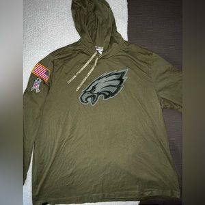 Nike NFL Philadelphia Eagles Salute to Military Service Pullover Hoodie